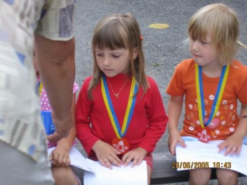 Loučení dětí z MŠ - 28.6.2005